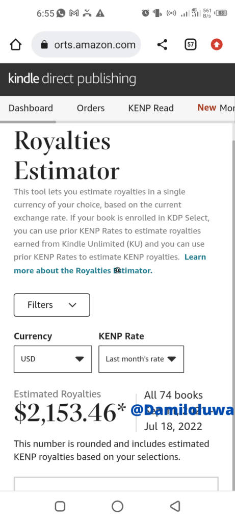 Passive Income With Amazon Kindle Direct Publishing